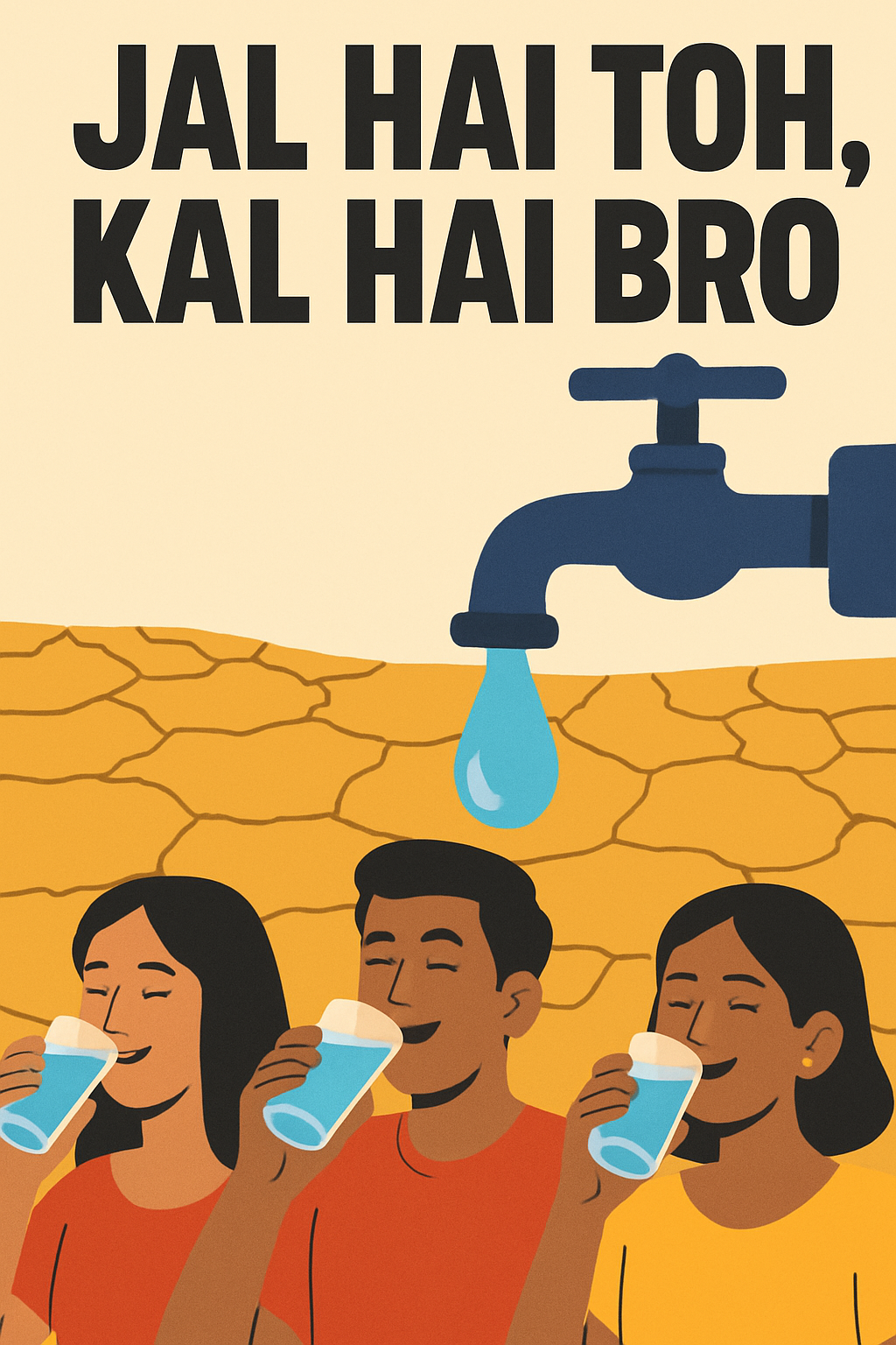 Jal hai toh, kal hai bro
