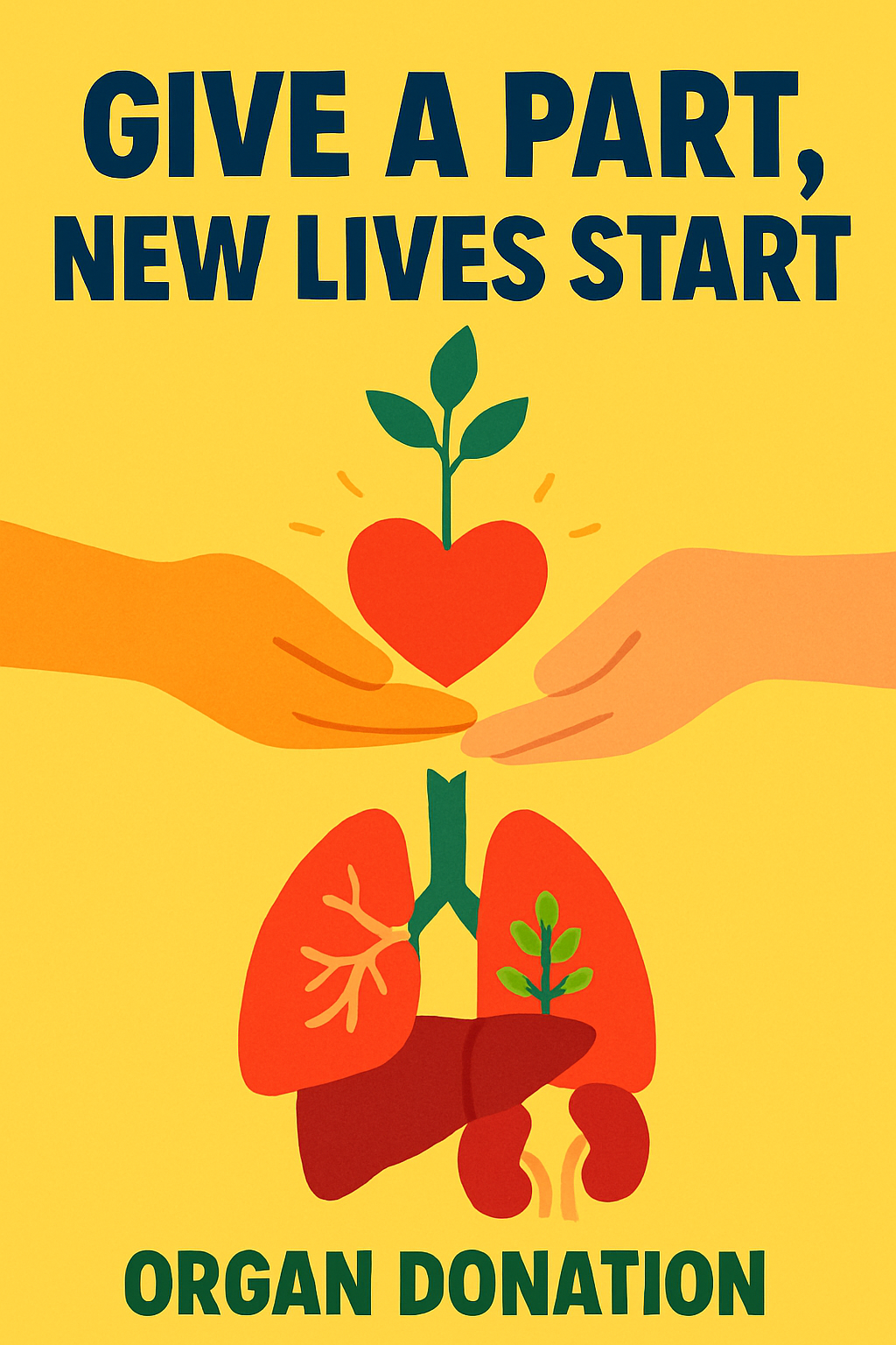 Give a part, new lives start