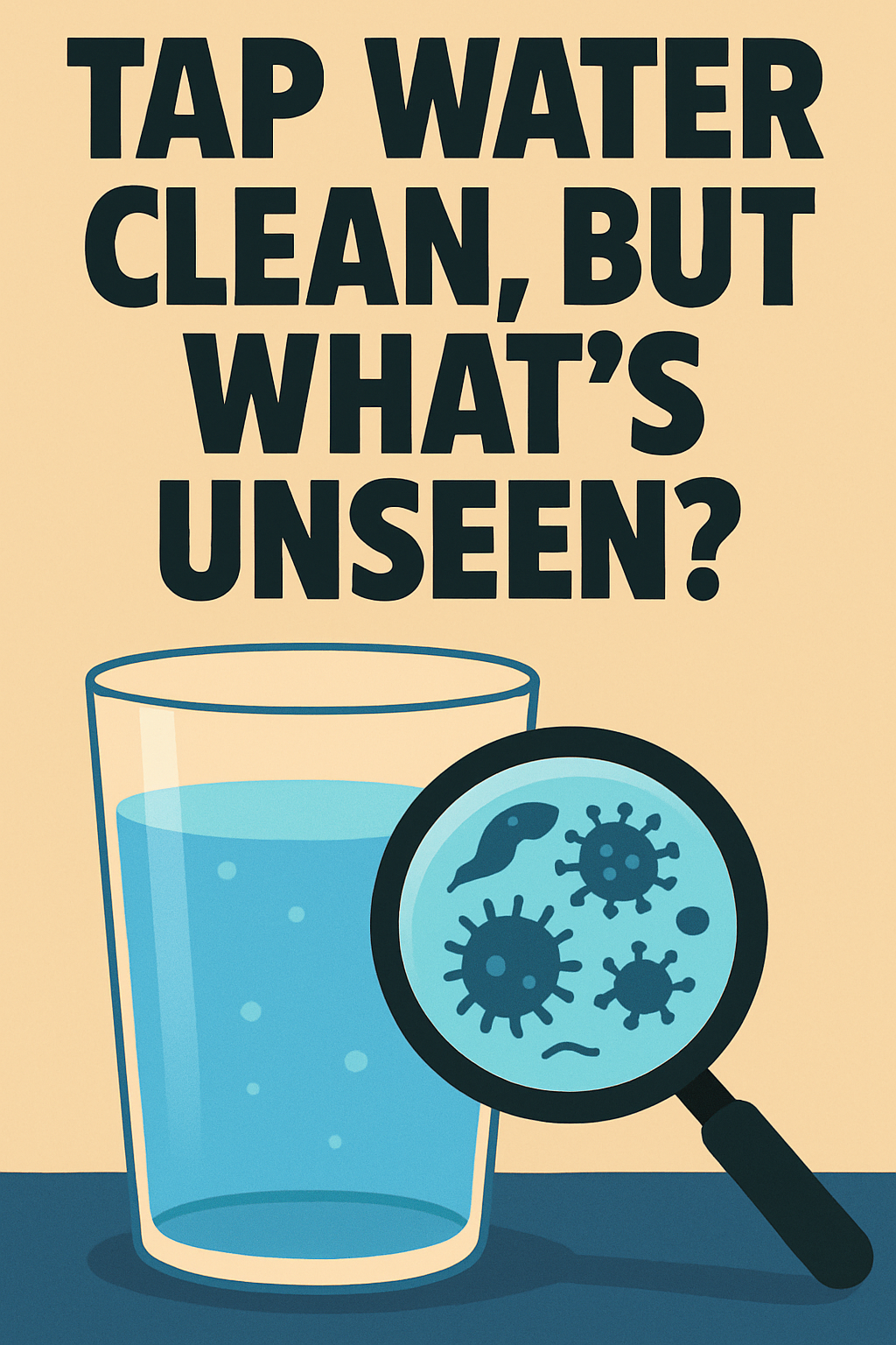 Tap water clean, but what's unseen?