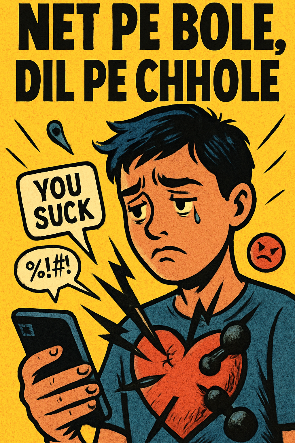 Net pe bole, dil pe chhole