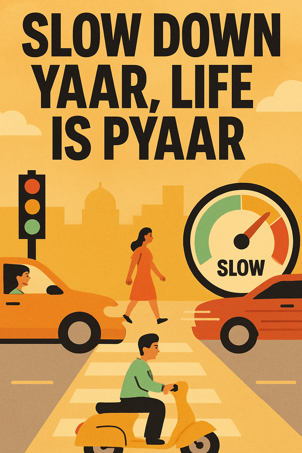 Slow down yaar, life is pyaar