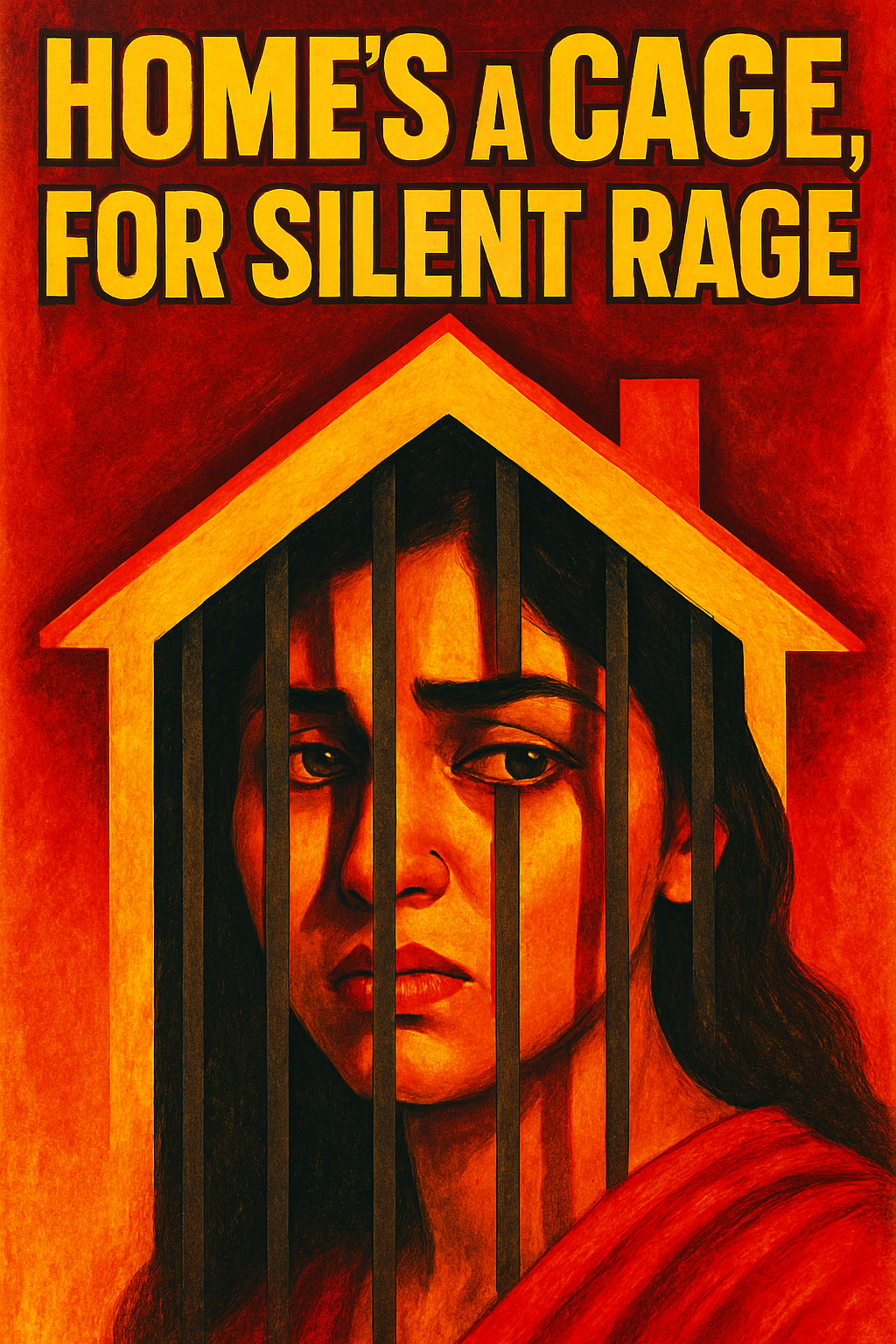 Home's a cage, for silent rage