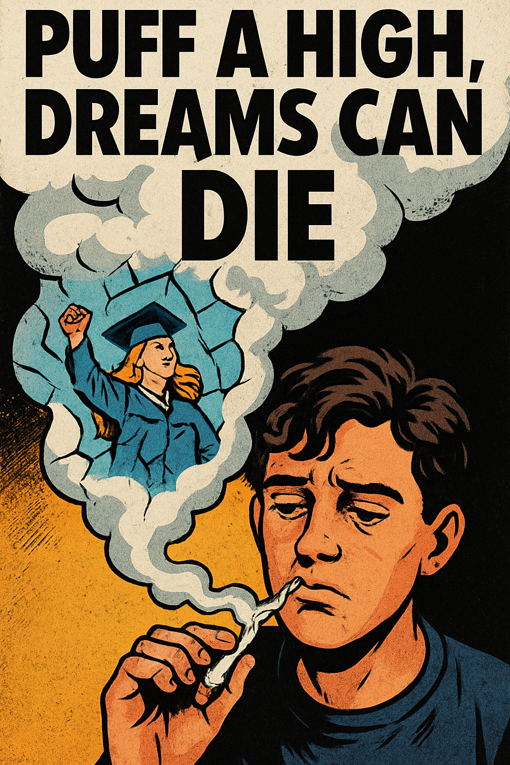 Puff a high, dreams can die