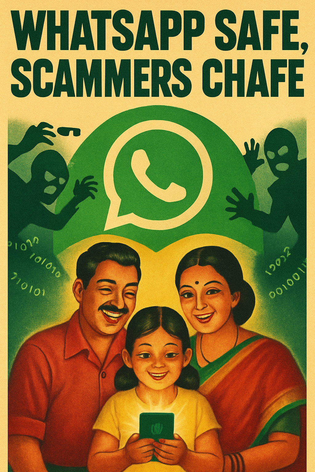 WhatsApp safe, scammers chafe