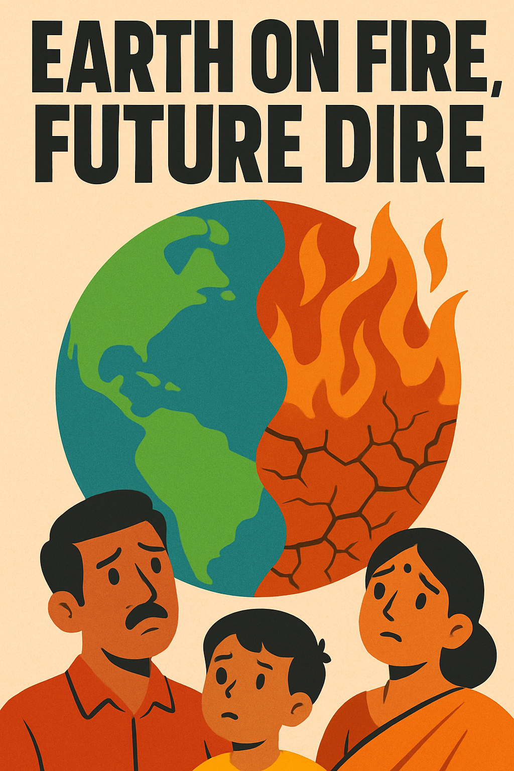 Earth on fire, future dire