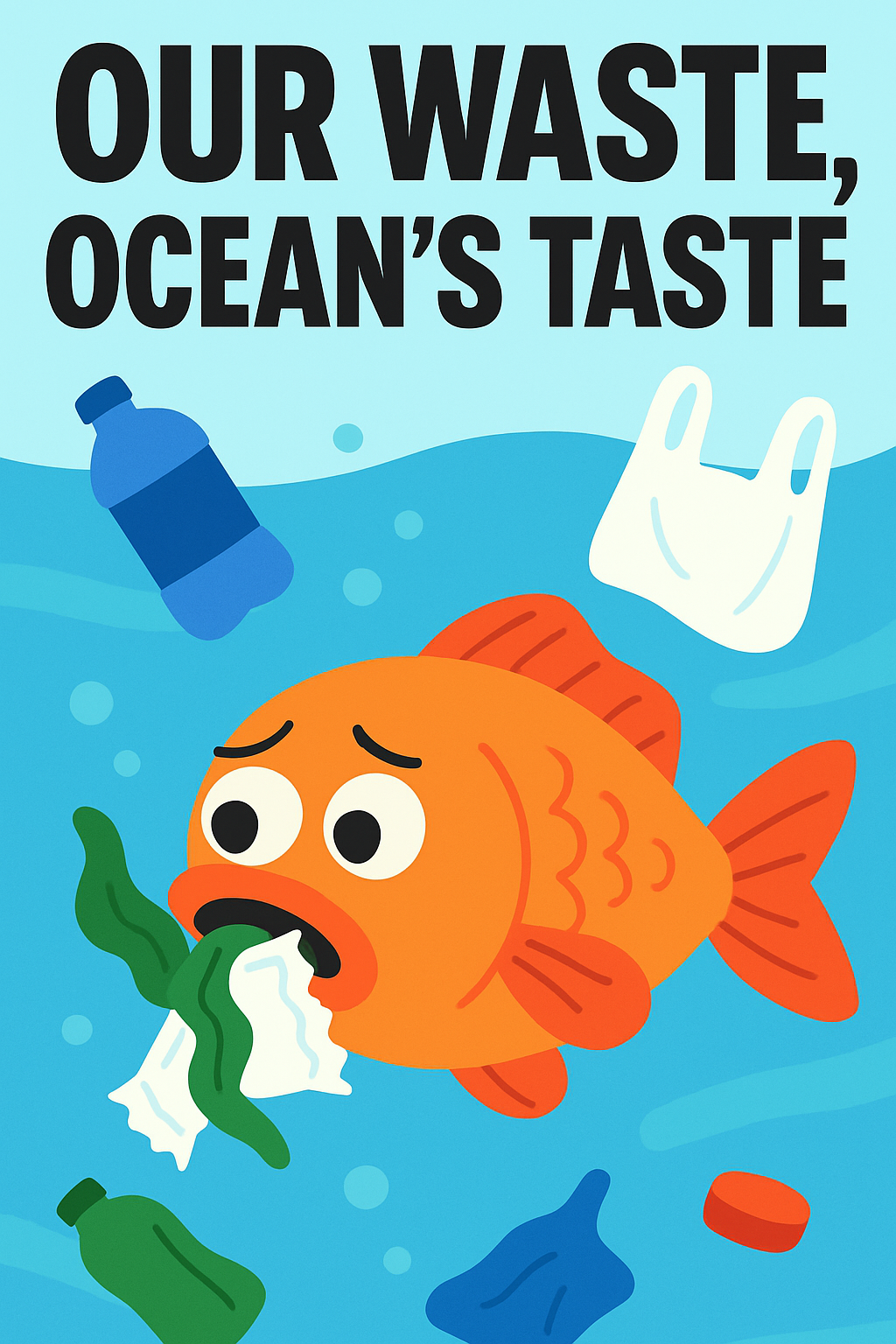 Our waste, 
ocean's taste