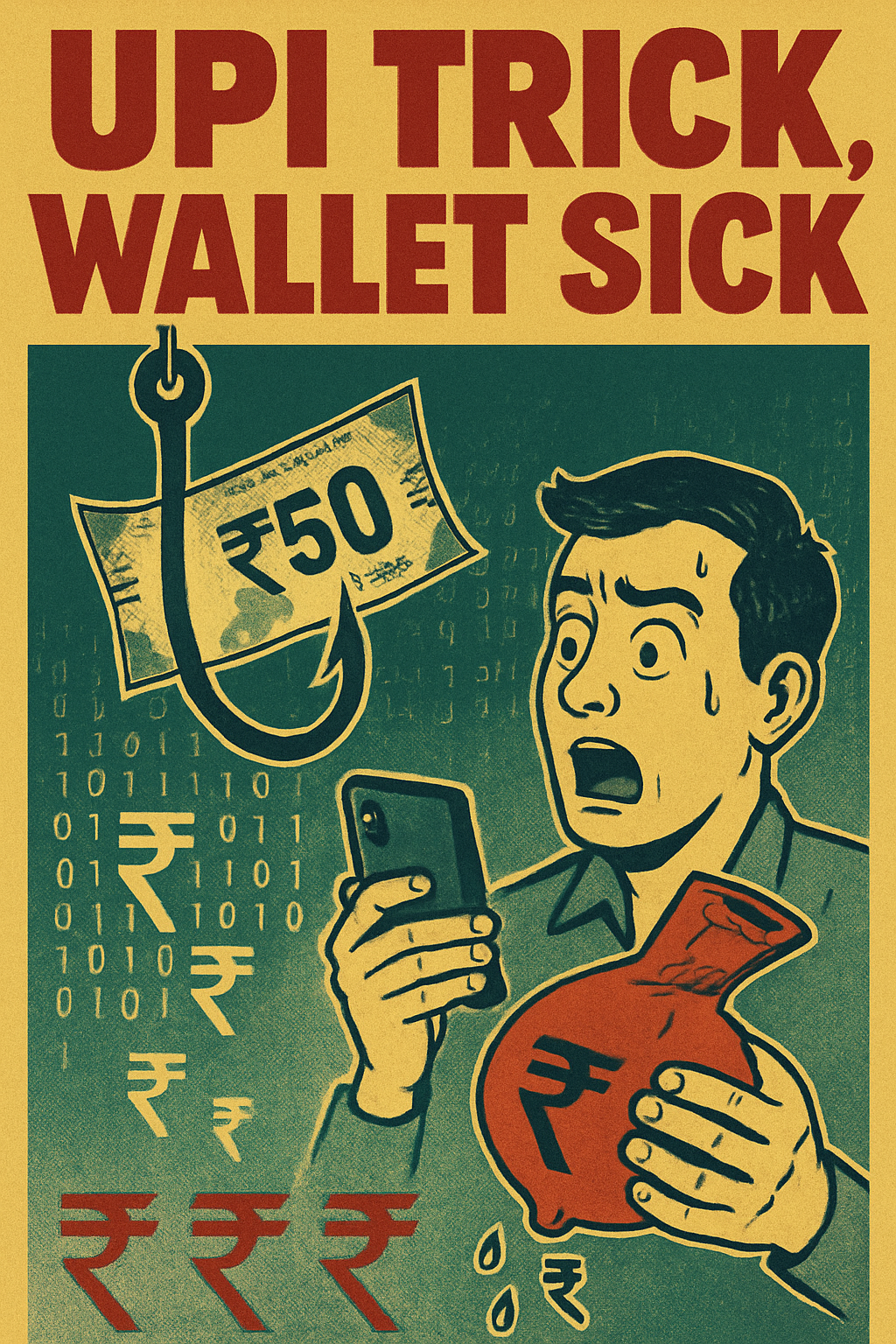 UPI trick, wallet sick
