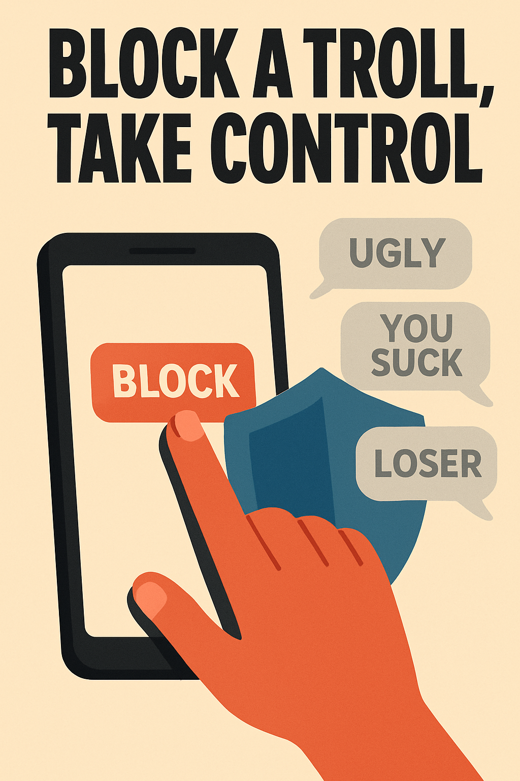 Block a troll, take control