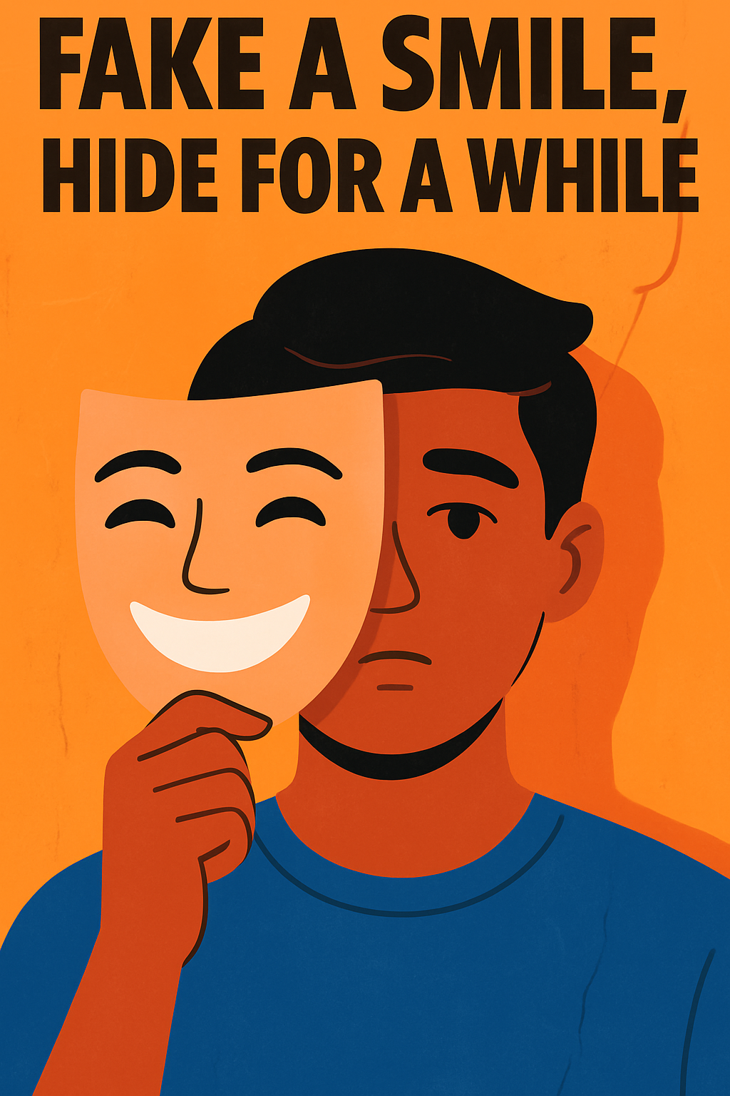 Fake a smile, hide for a while