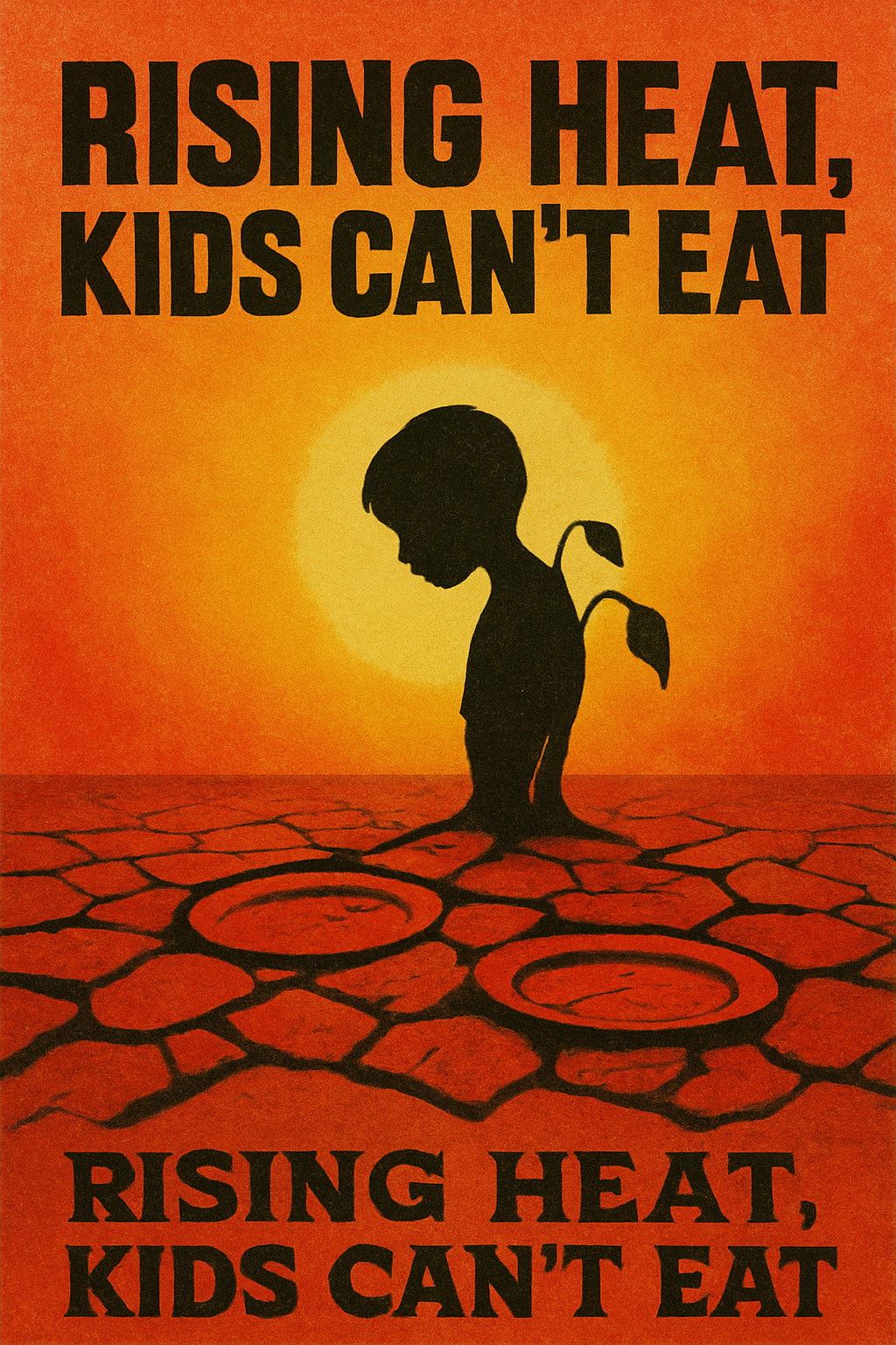 Rising heat, kids can't eat