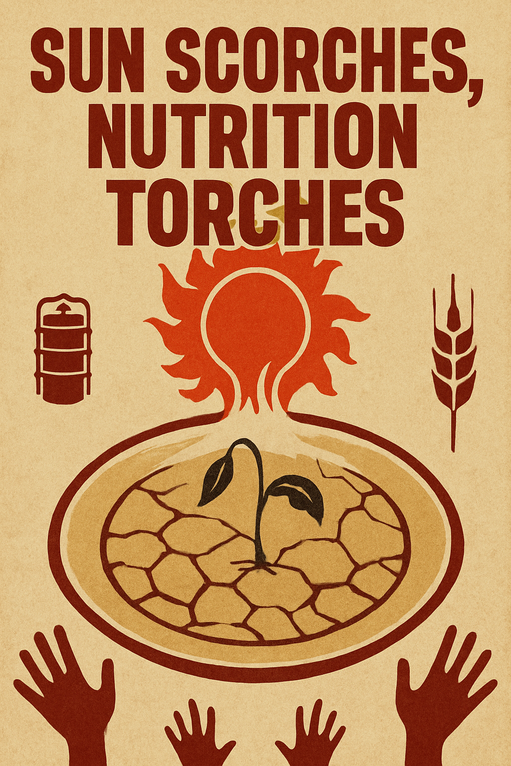Sun scorches, nutrition torches
