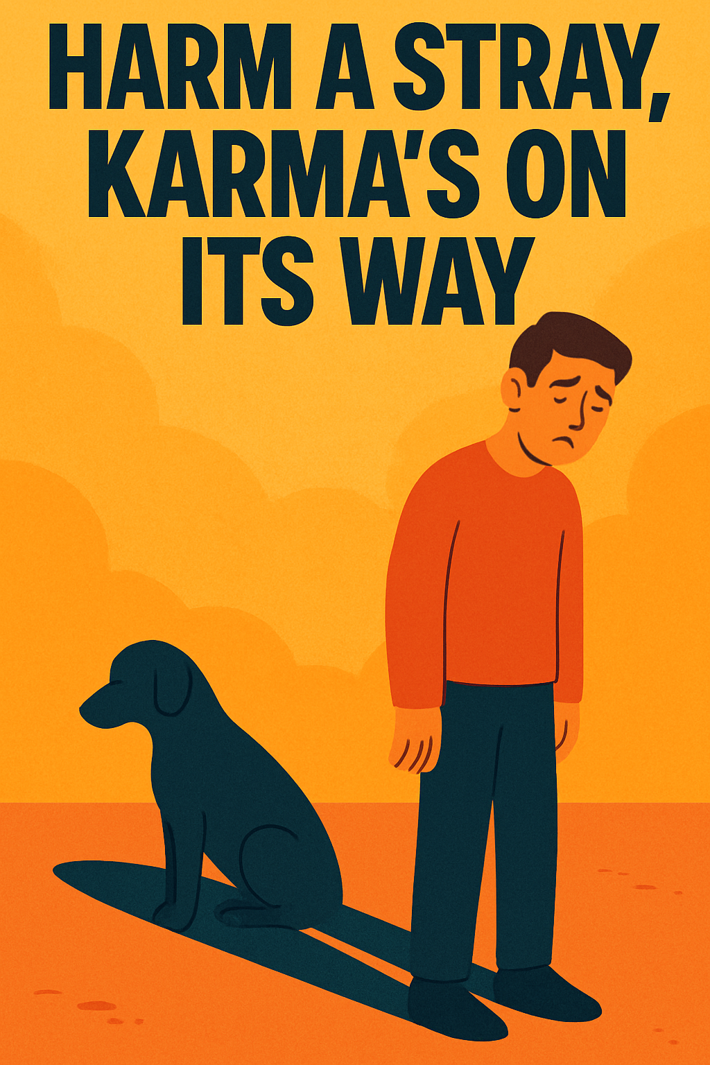 Harm a stray, karma's on its way