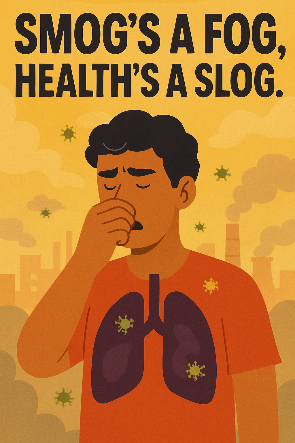 Smog's a fog, health's a slog.