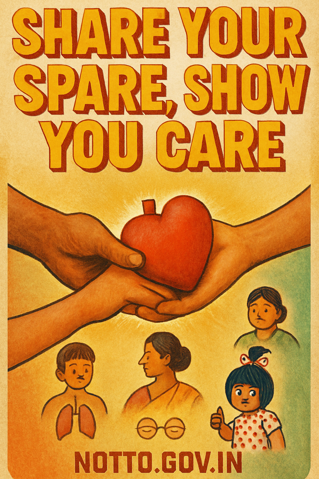 Share your spare, show you care