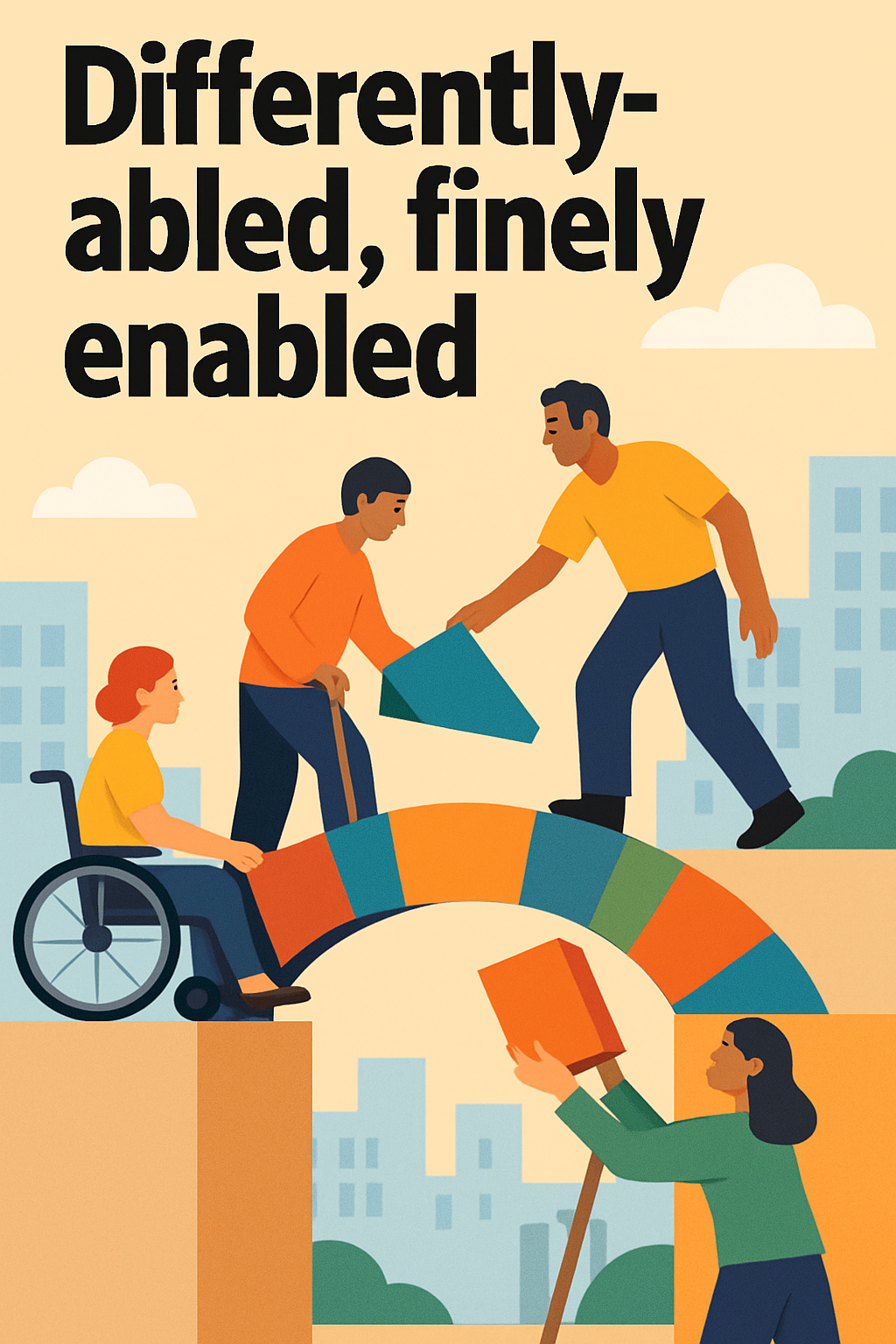 Differently-abled, finely enabled