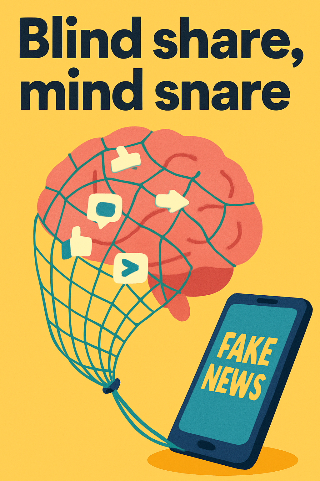 Blind share, mind snare