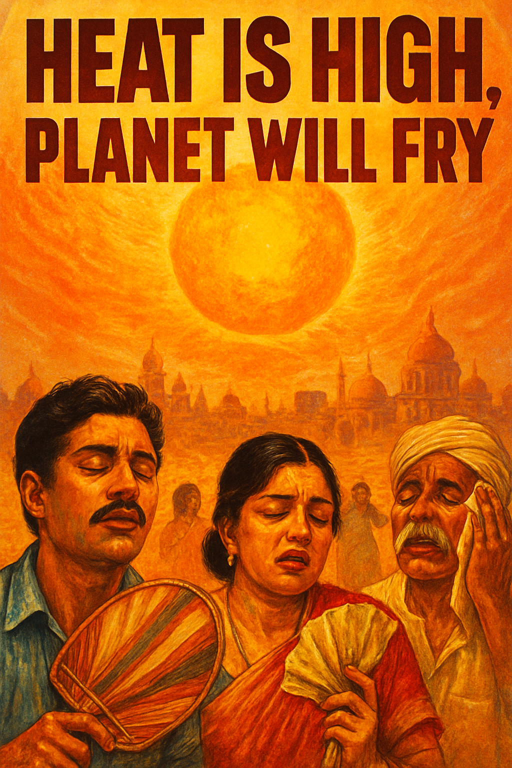 Heat is high, planet will fry