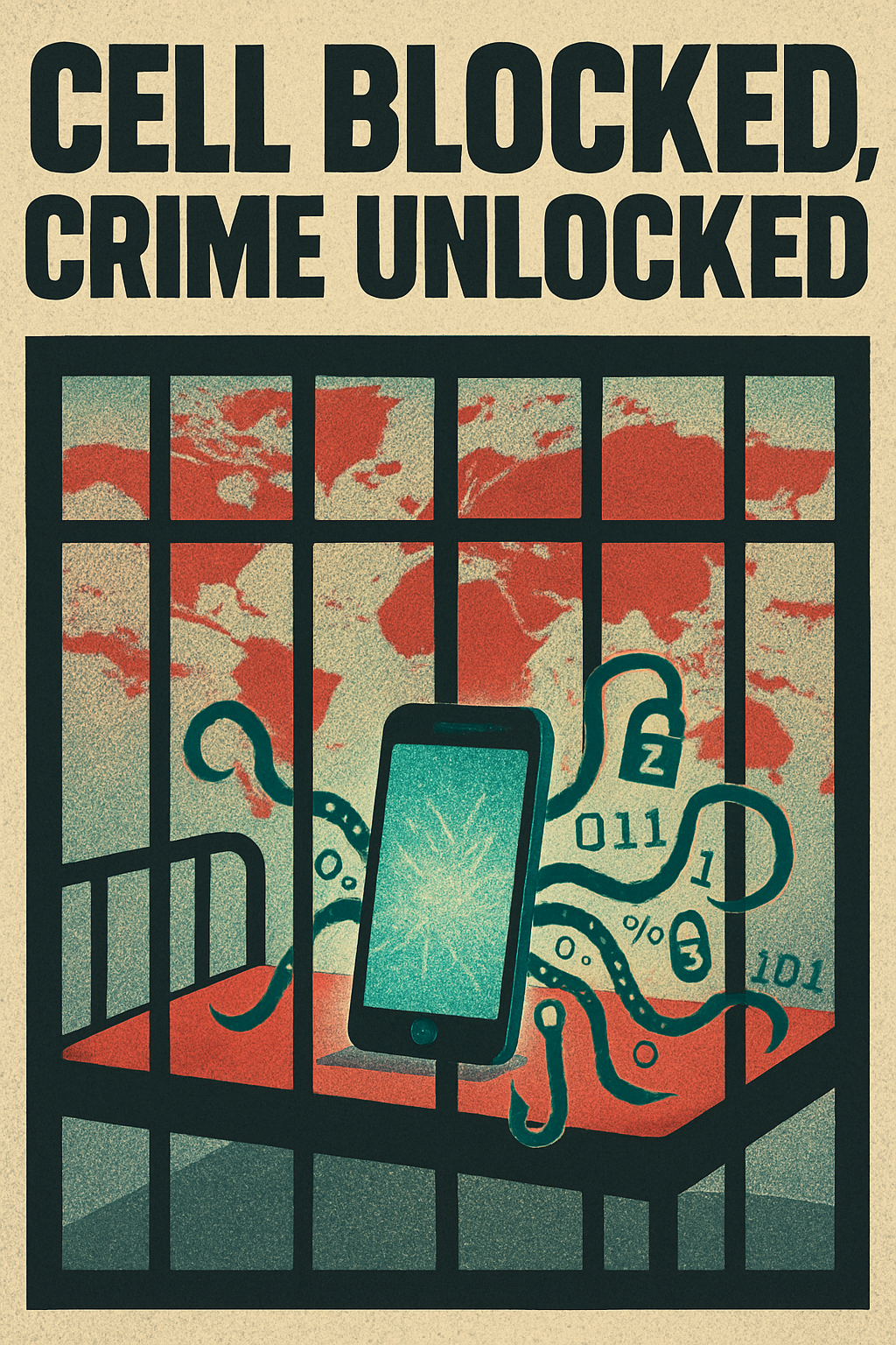 Cell blocked, crime unlocked