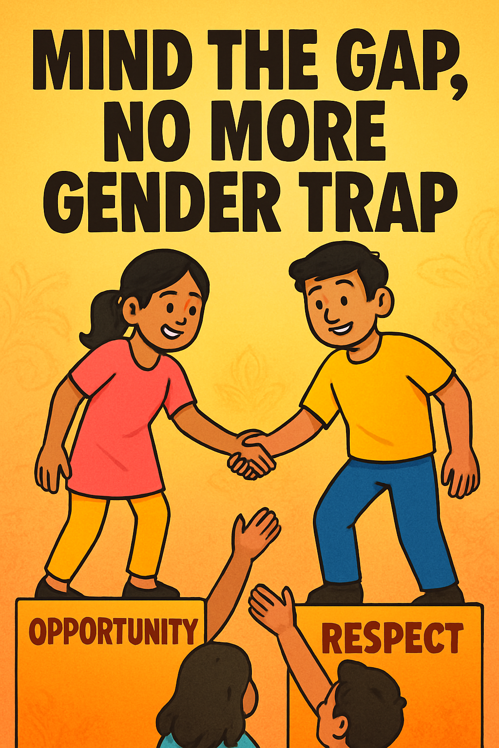Mind the gap, no more gender trap