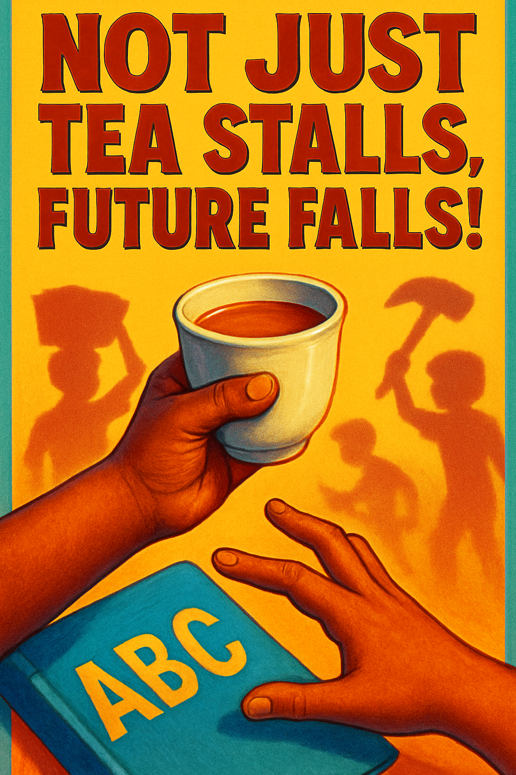 Not just tea stalls, future falls!