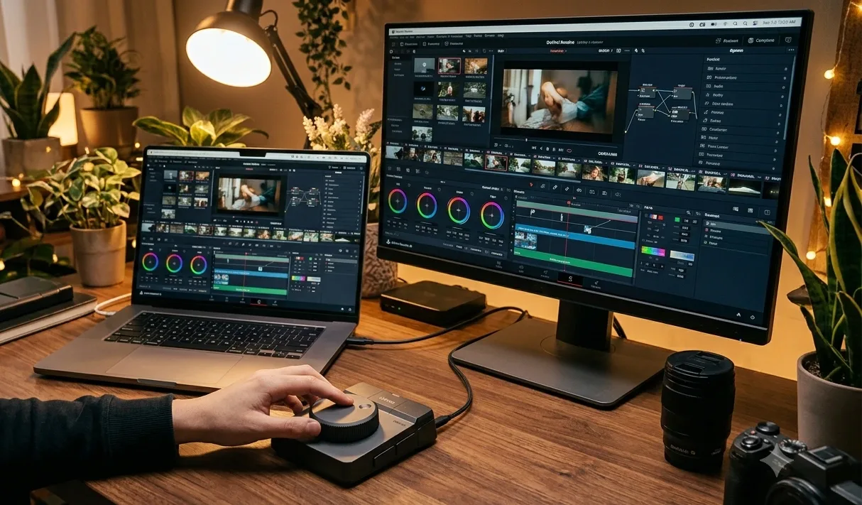 Come si comporta Ulanzi D100H con il video editing