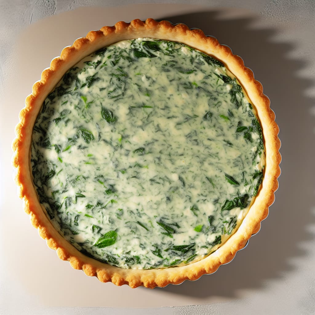Tarta de ricota y espinaca