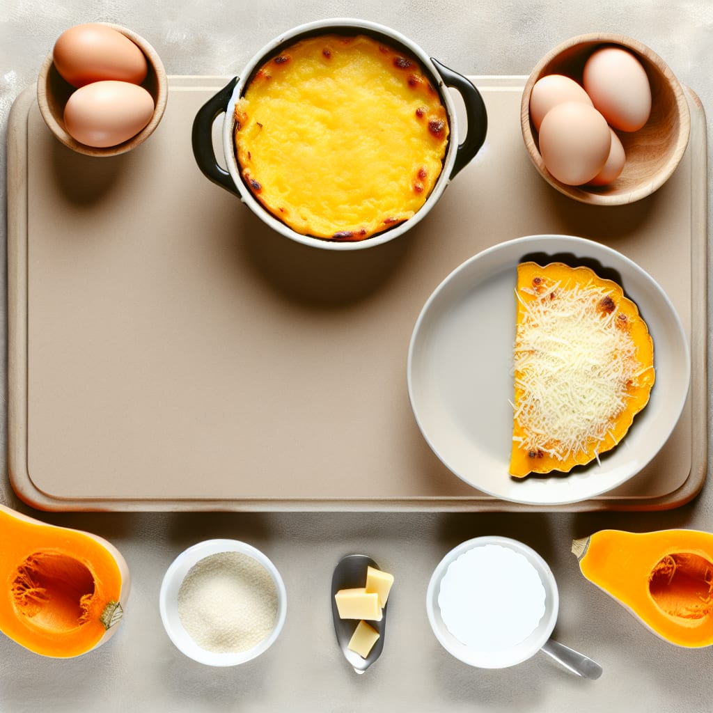 Gratinado de Zapallo y Queso