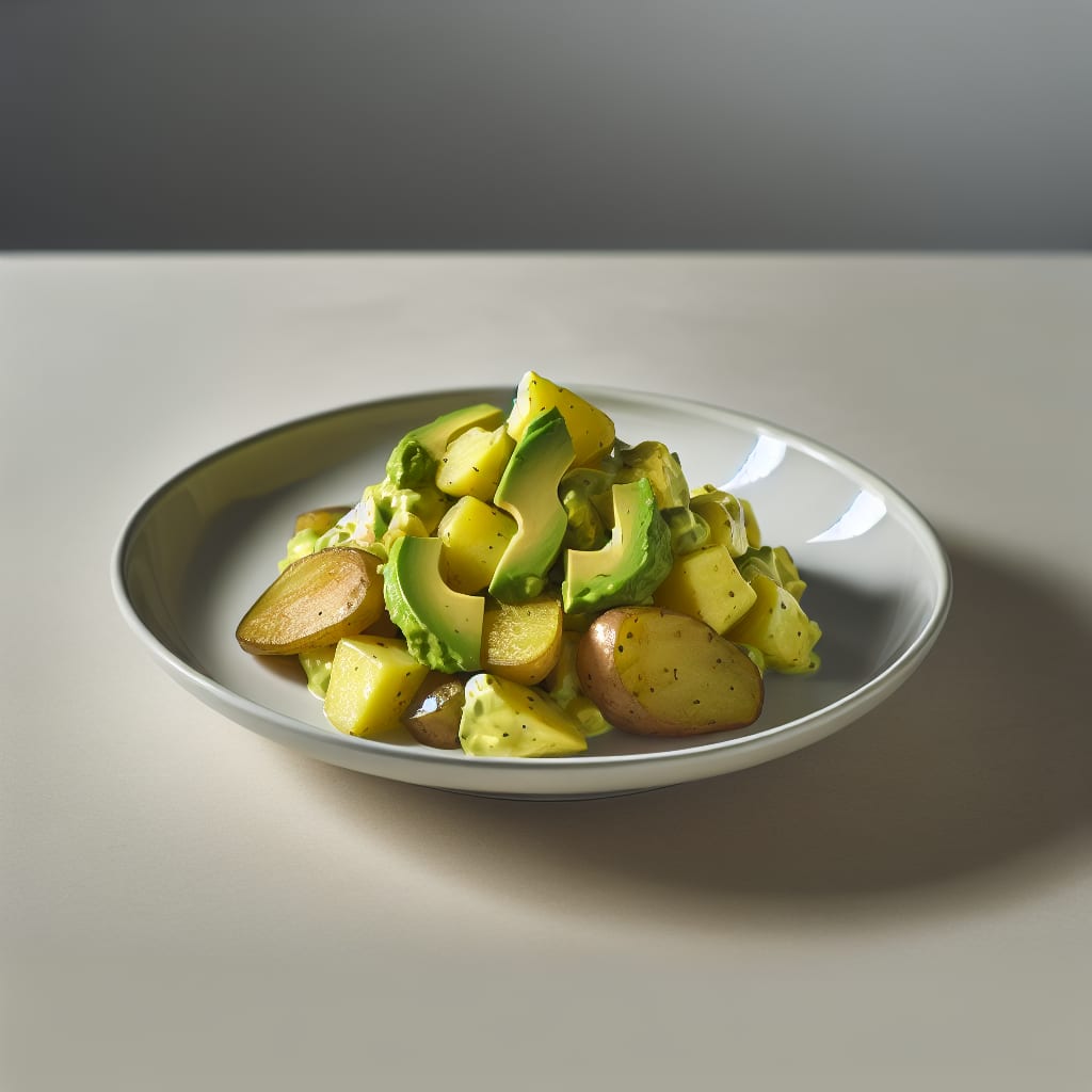 Ensalada de Patatas y Aguacate