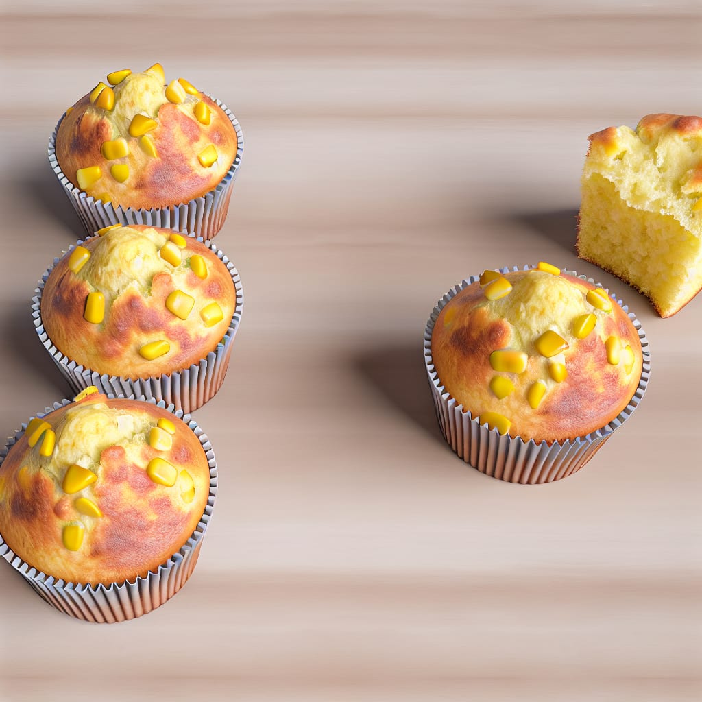 Muffins de choclo y queso