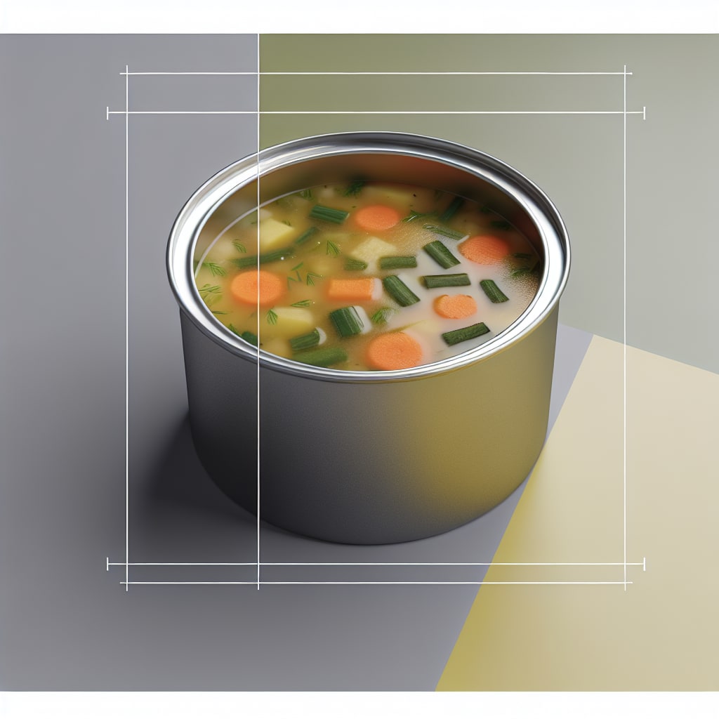 Sopa casera de verduras