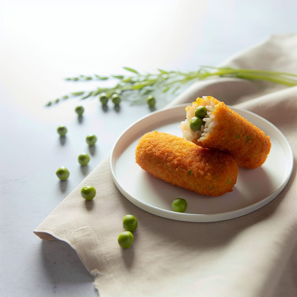 Croquetas de Arroz y Arvejas