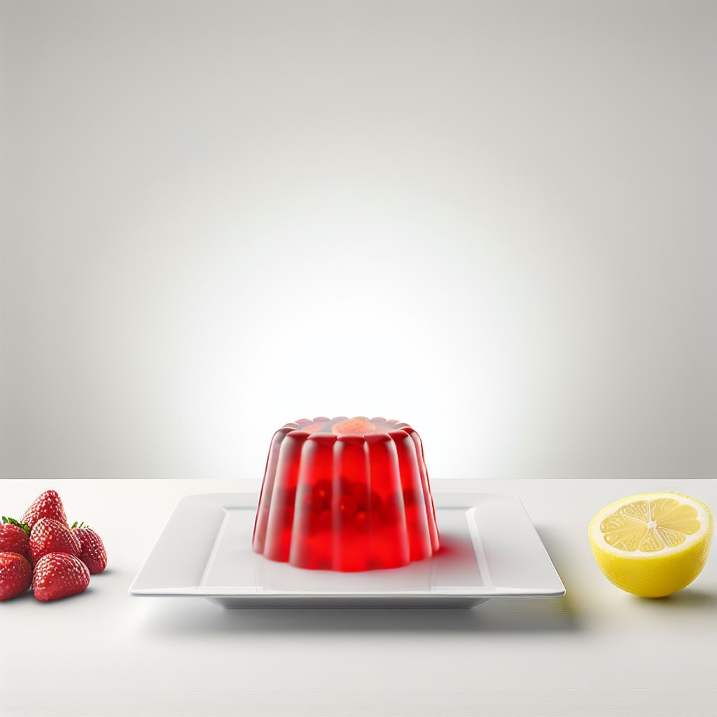 Gelatina de frutos rojos y limón