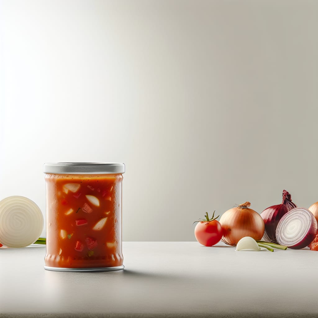 Sopa de Cebolla y Tomate