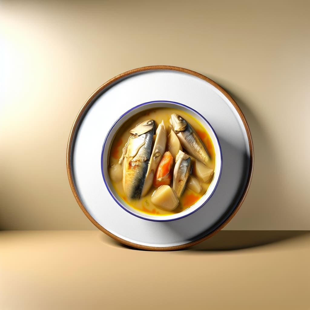 Cazuela de merluza y marisco