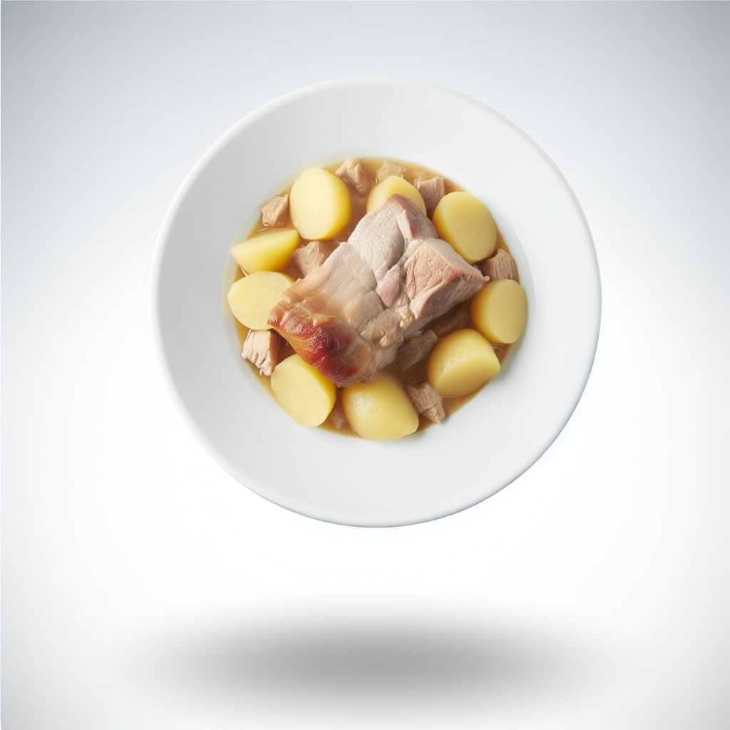 Estofado de Nalga de Cerdo y Papas