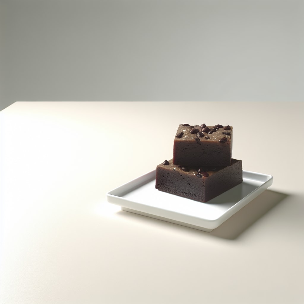 Brownies de porotos negros y cacao