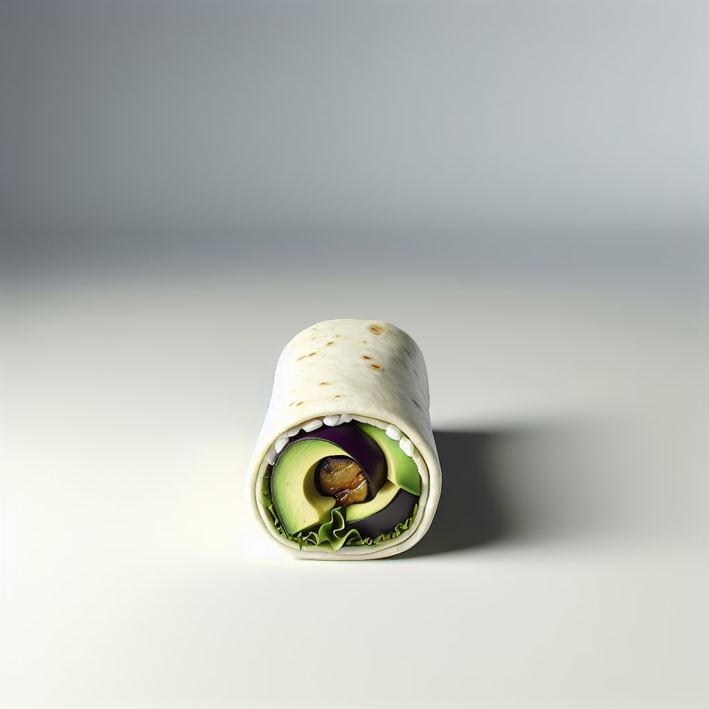 Wrap de Berenjena y Palta