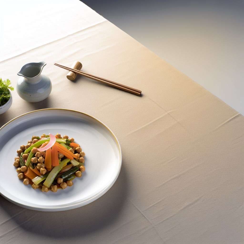 Salteado de Verduras y Garbanzos