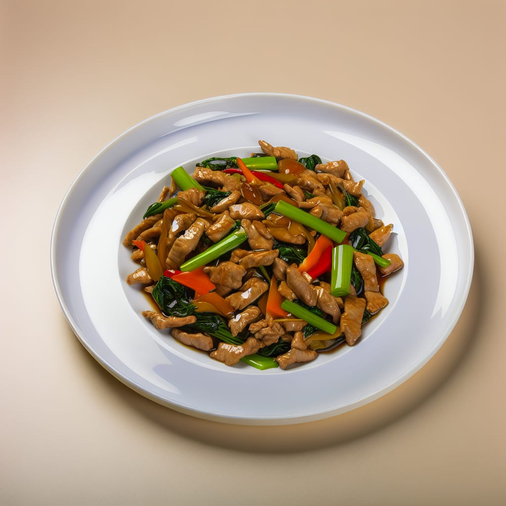 Salteado de Carne y Verduras