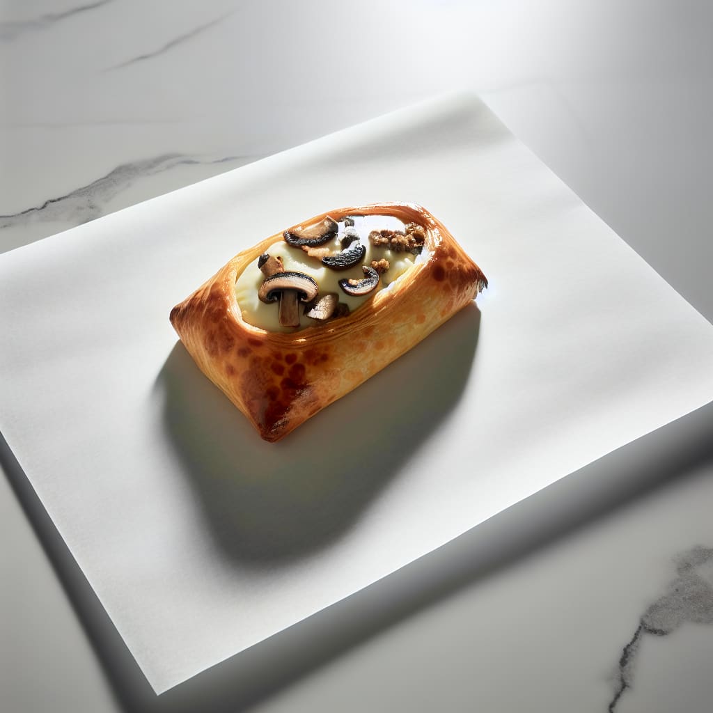 Hojaldre de Ricotta y Champiñones