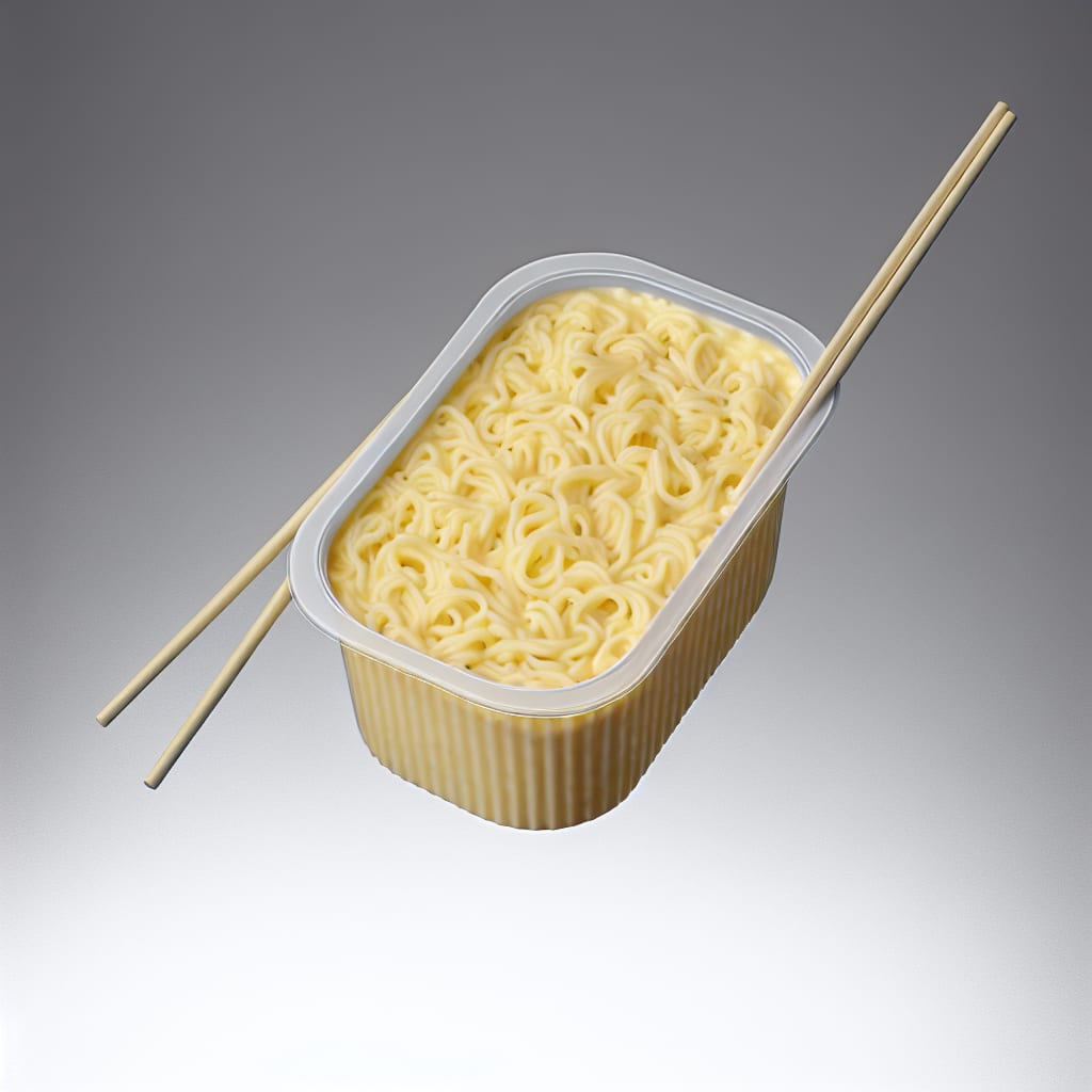 Fideos cremosos con queso