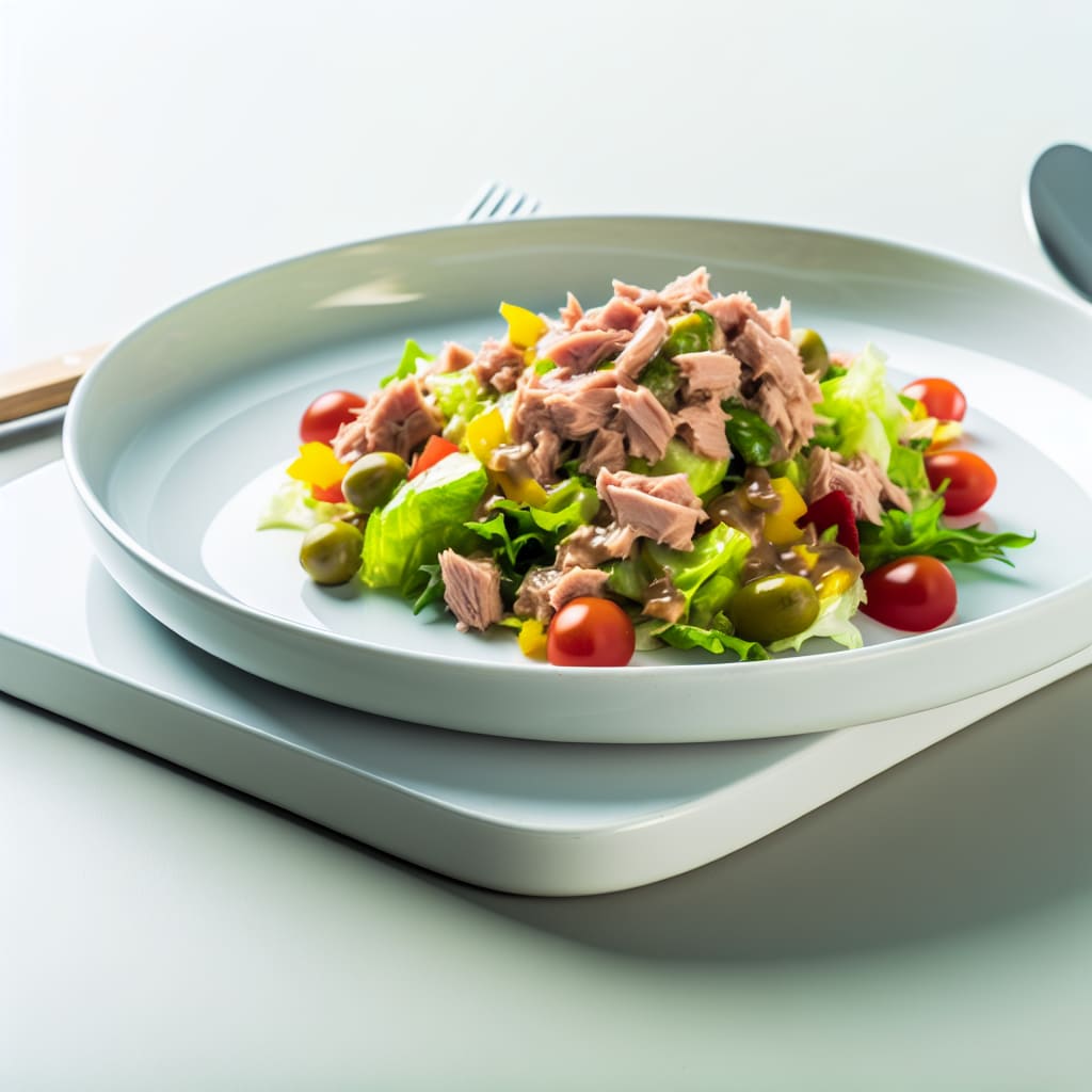 Ensalada de Atún y Vegetales