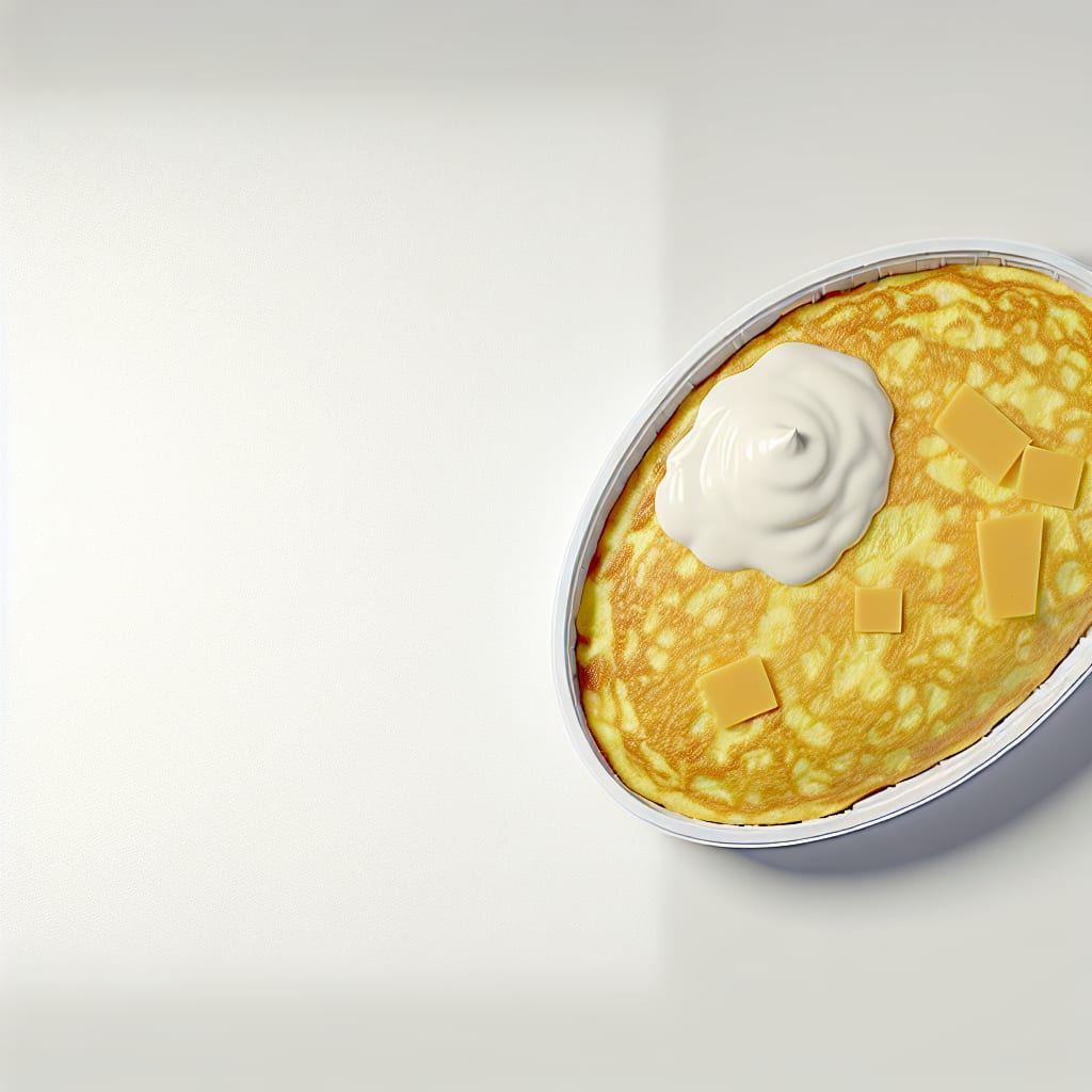 Omelette de Queso y Yogurt