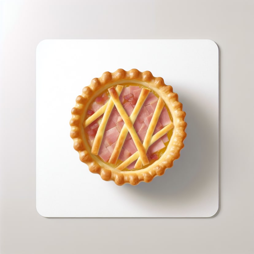 Tarta de Jamón y Queso