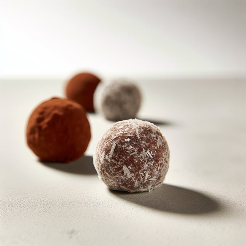 Trufas de Cacao y Coco