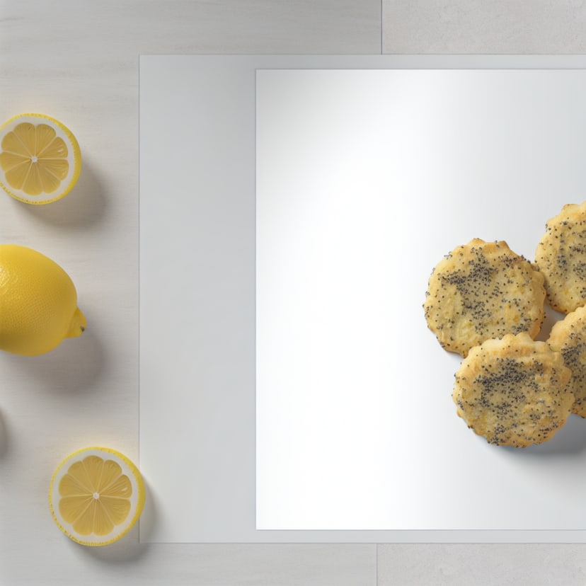 galletitas de limón y amapola