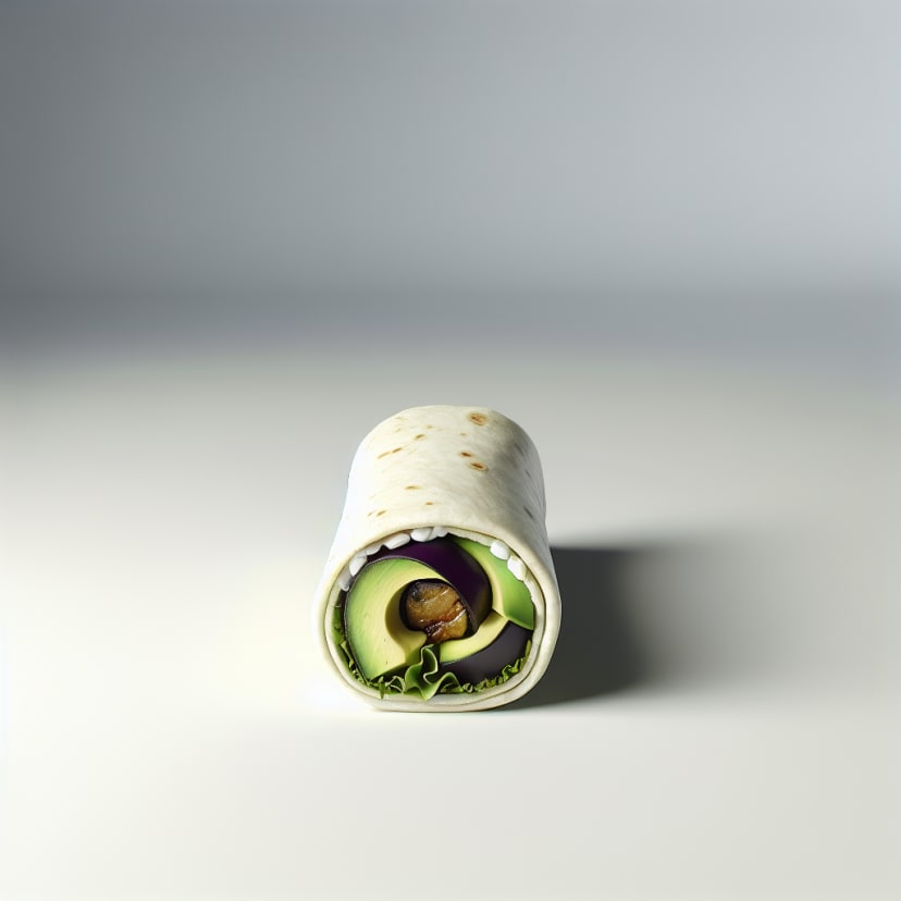 Wrap de Berenjena y Palta