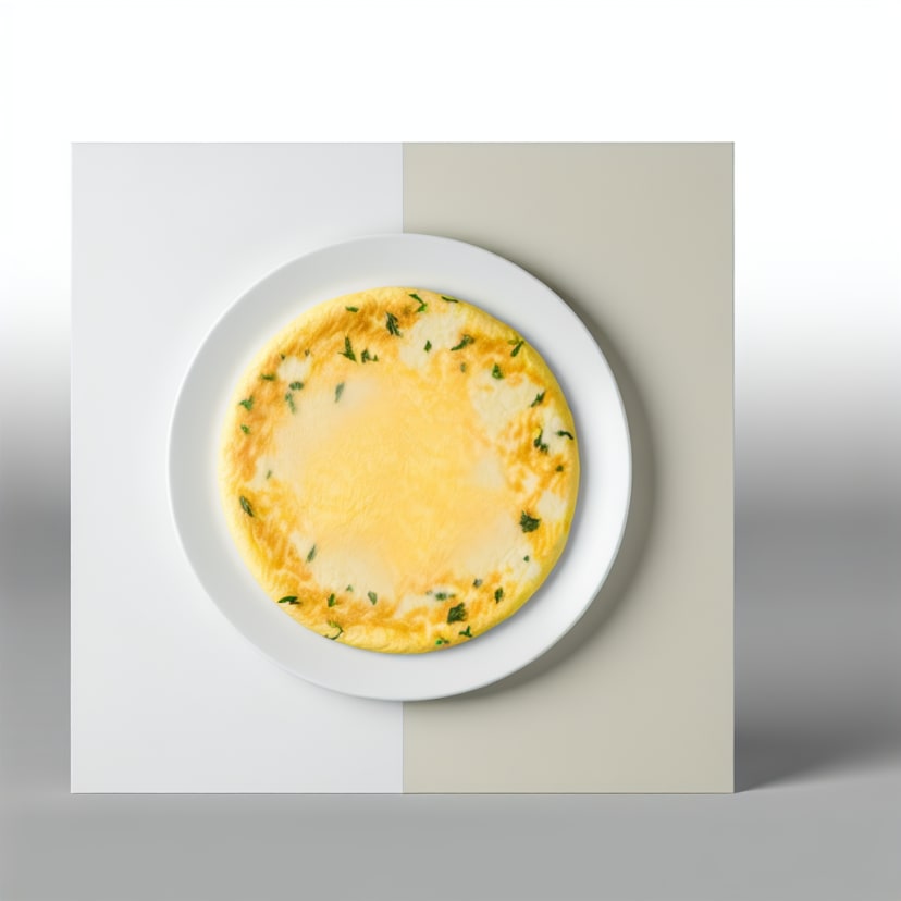 Omelette de Queso y Hierbas