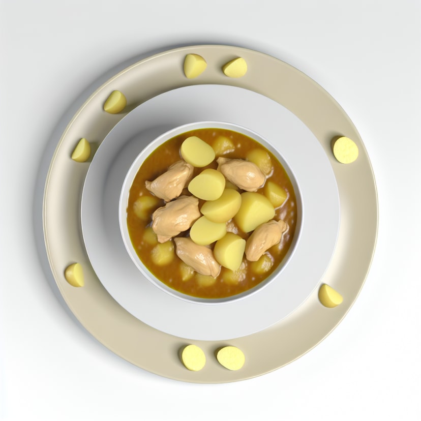 Estofado de Pollo con Papas