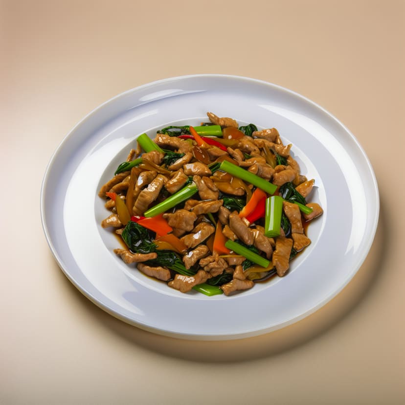 Salteado de Carne y Verduras